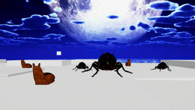 [MMD/WuWa]Yanyan being attacked and impregnated by insects in a pseudo-Sonora