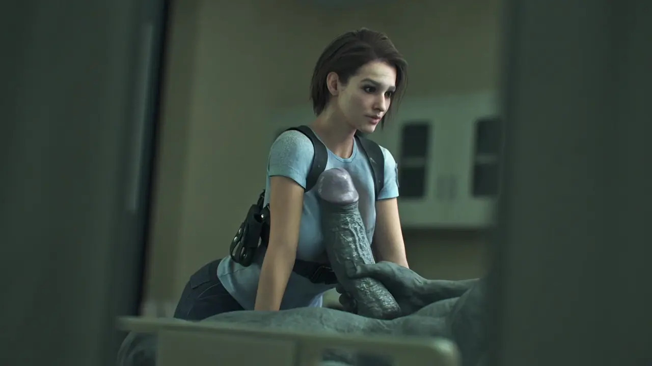 Jill Valentine monster fuck comp