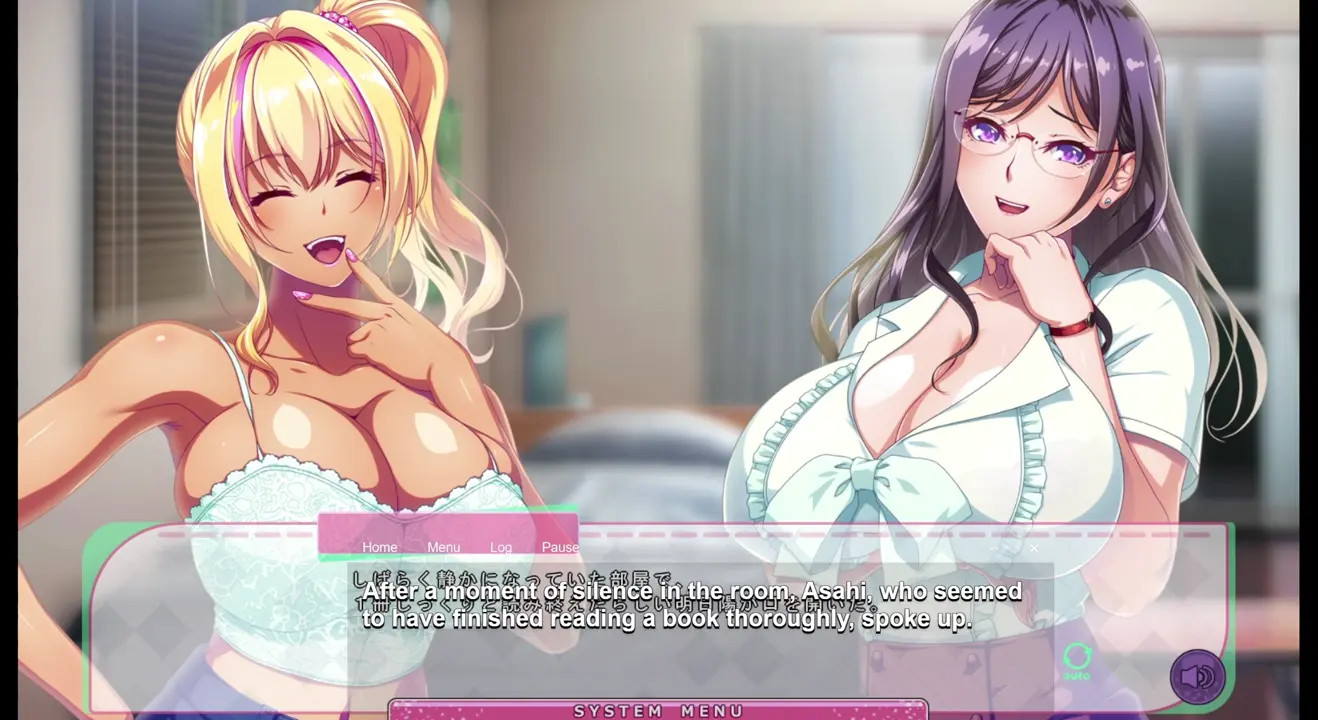 [Boku o Hottokenai Futari no Gyaru] - Hinare & Asuhi Scene 6 (ENG MTL)