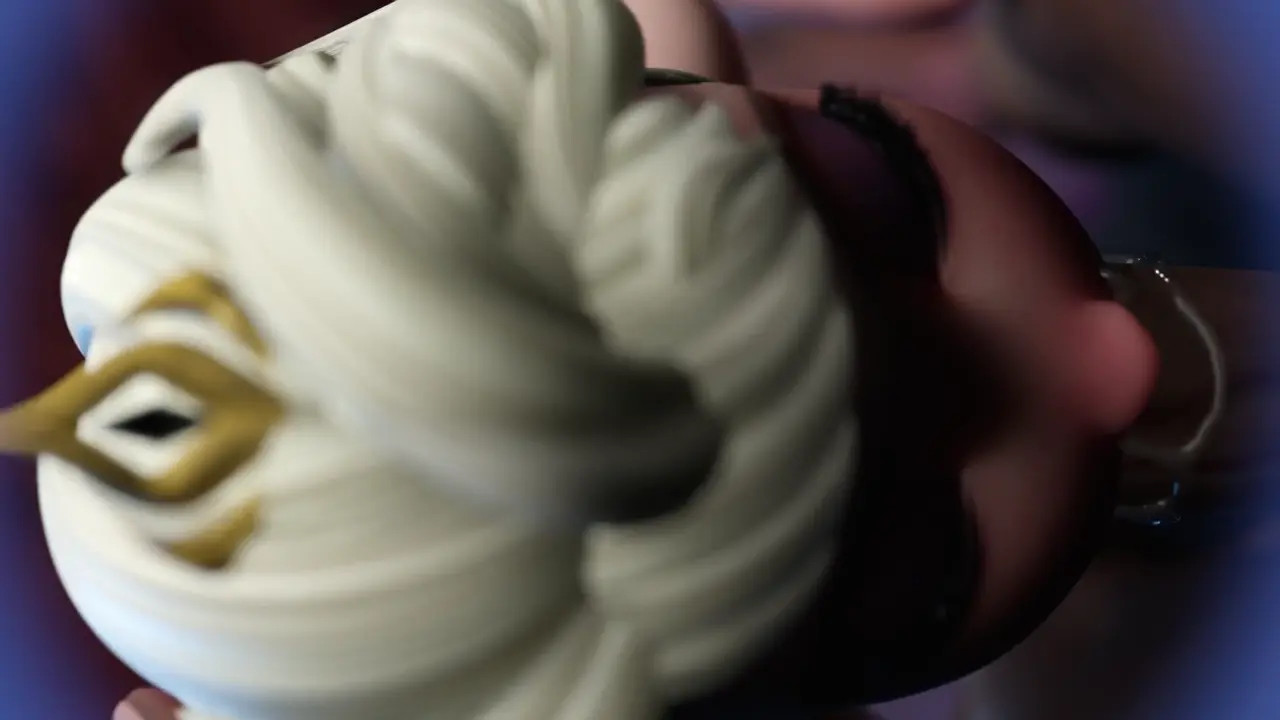 Elsa BBC blowjob