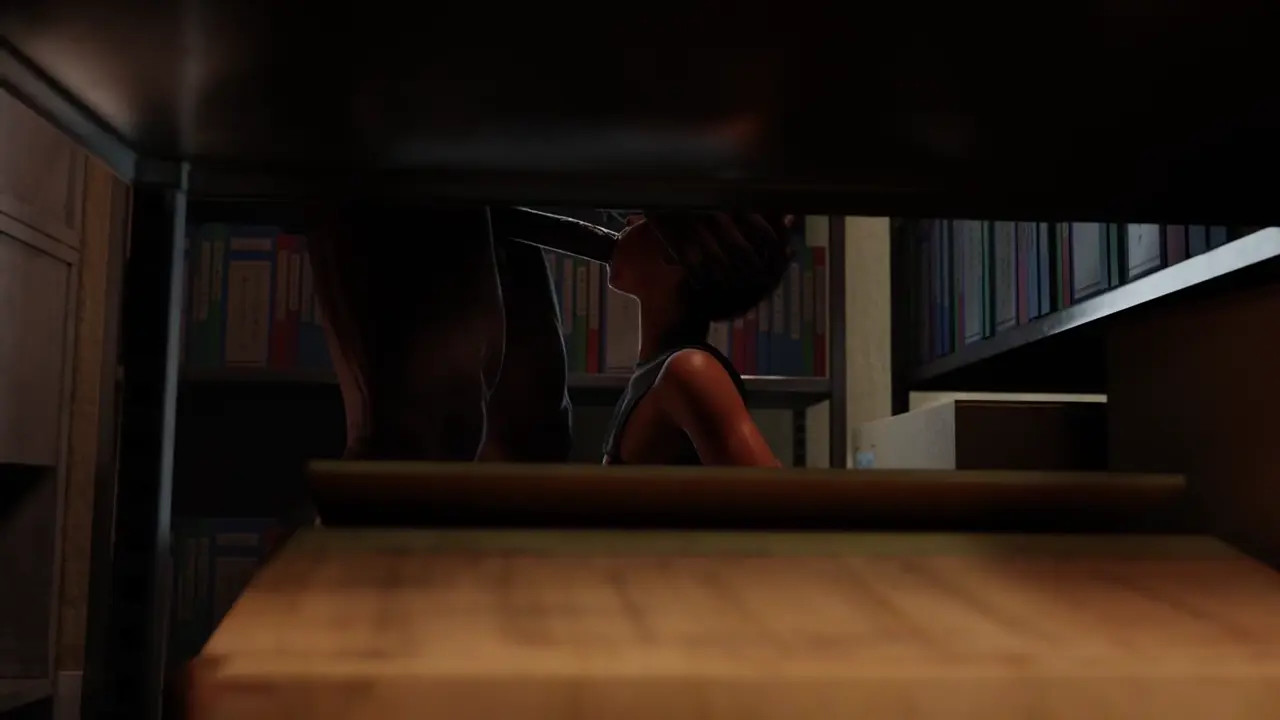 Goth teen facefucked