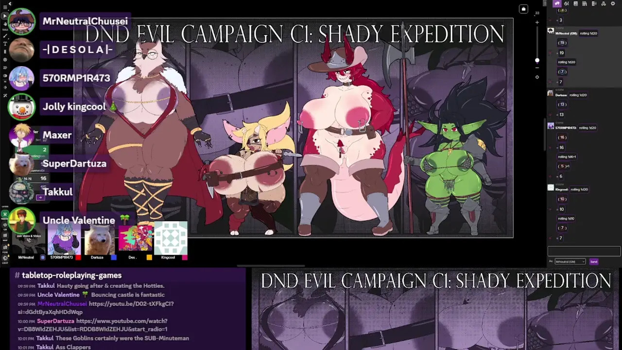 EVIL Campaign DnD C1: Shady Expedition [Session 1 Monsters Meeting Part 2]