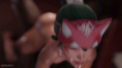 Kiriko [Blacked][DePlaps][4K60FPS]