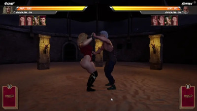 Naked Fighter 3D - Seraf VS Adrian