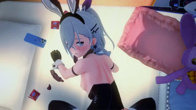 [Oblivionis Ar] Silver Wolf - Bunny Suit