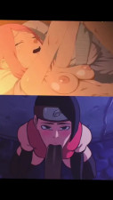 Hinata VS Sakura And Sarada WIS/HMv