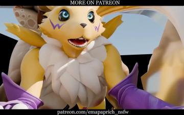renamon gets inpregneted