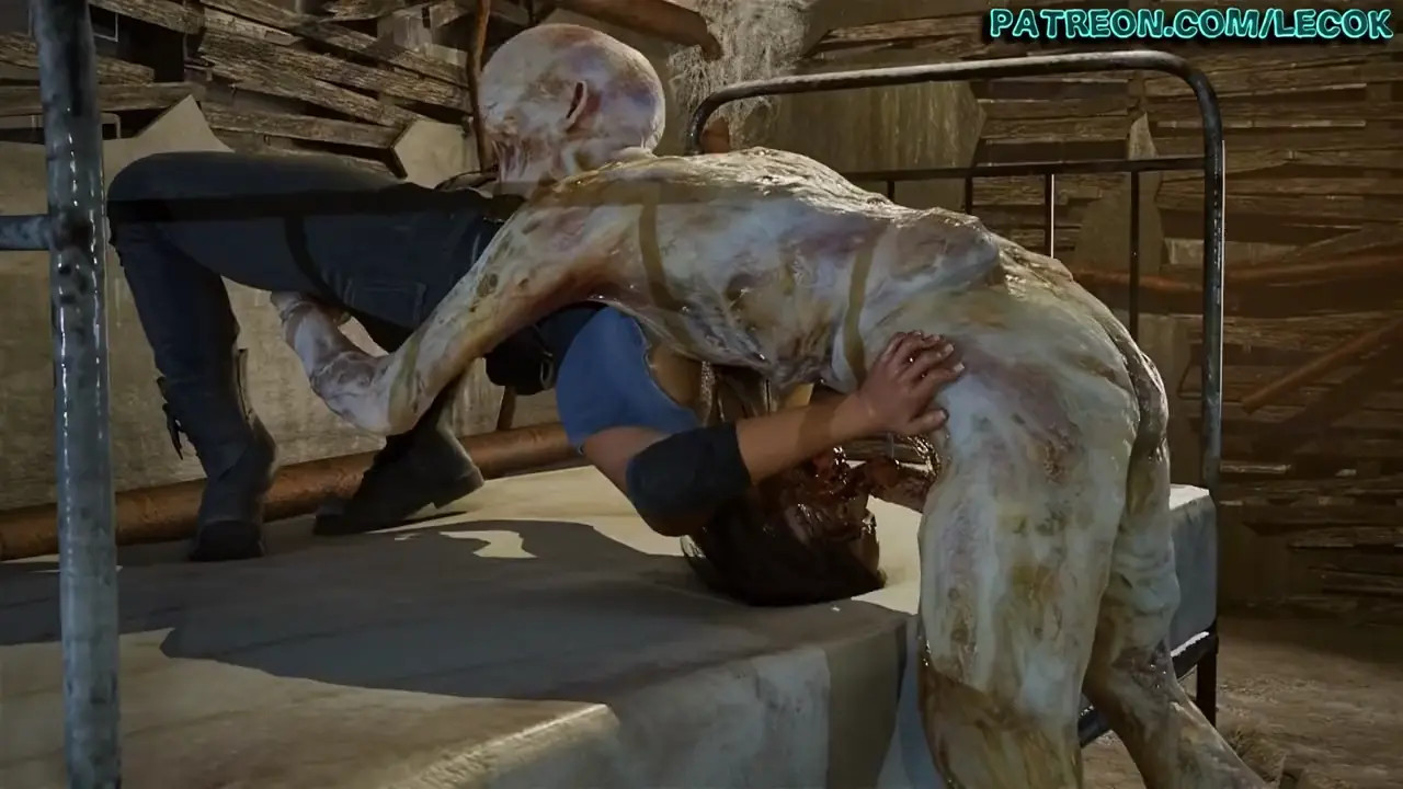 Jill Valentine Infected by the Palehead Zombie (2560x1440)