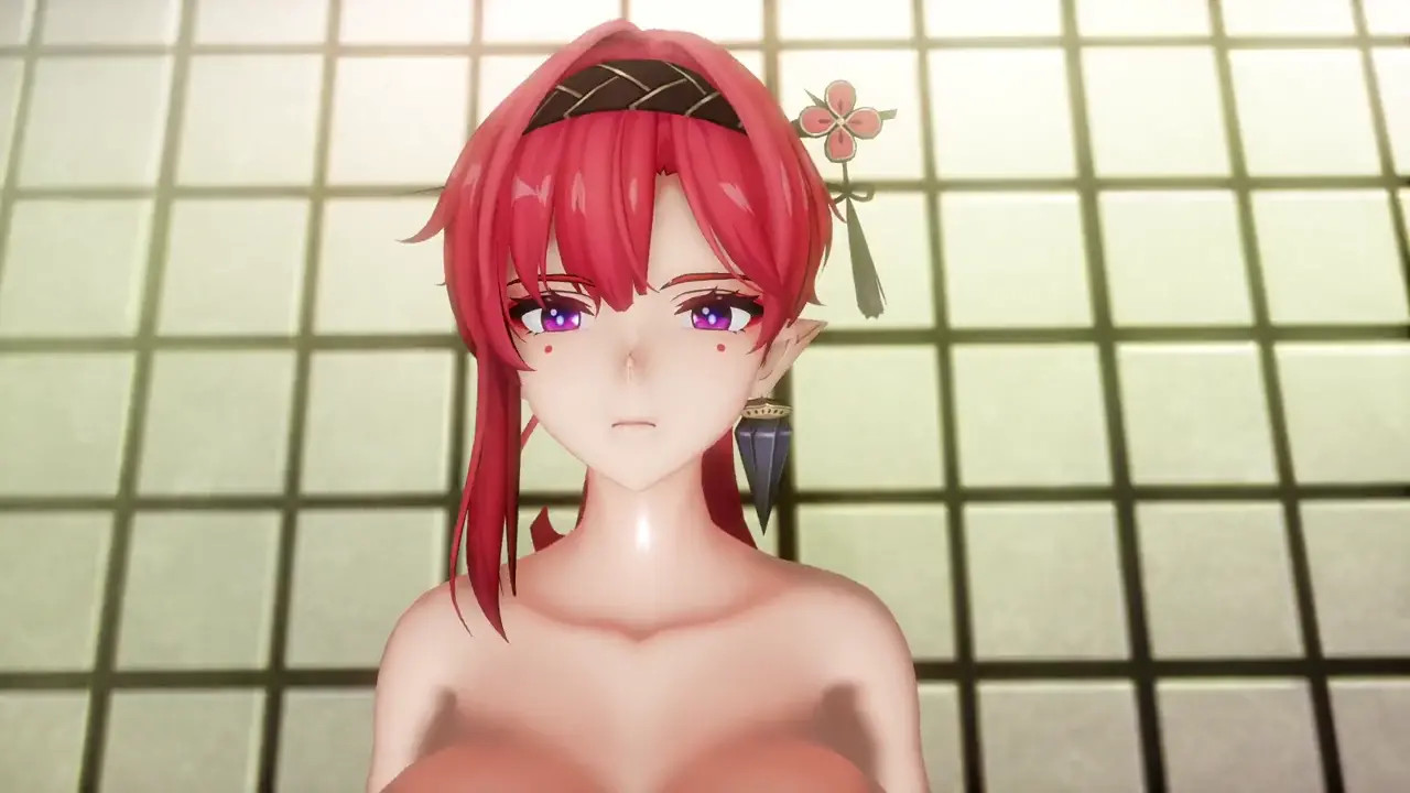 Yinlin is defeated by a traffic light imitation and raped by insects in a public rest