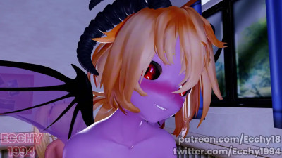 Succubus Threesome (Halloween Special)