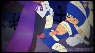 Sonic and Shadow Halloween