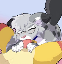 Blowjob Furry by Jonky UHD