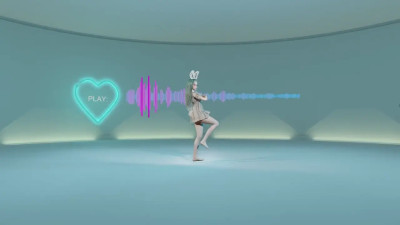 VAM (MMD) Alone - green room