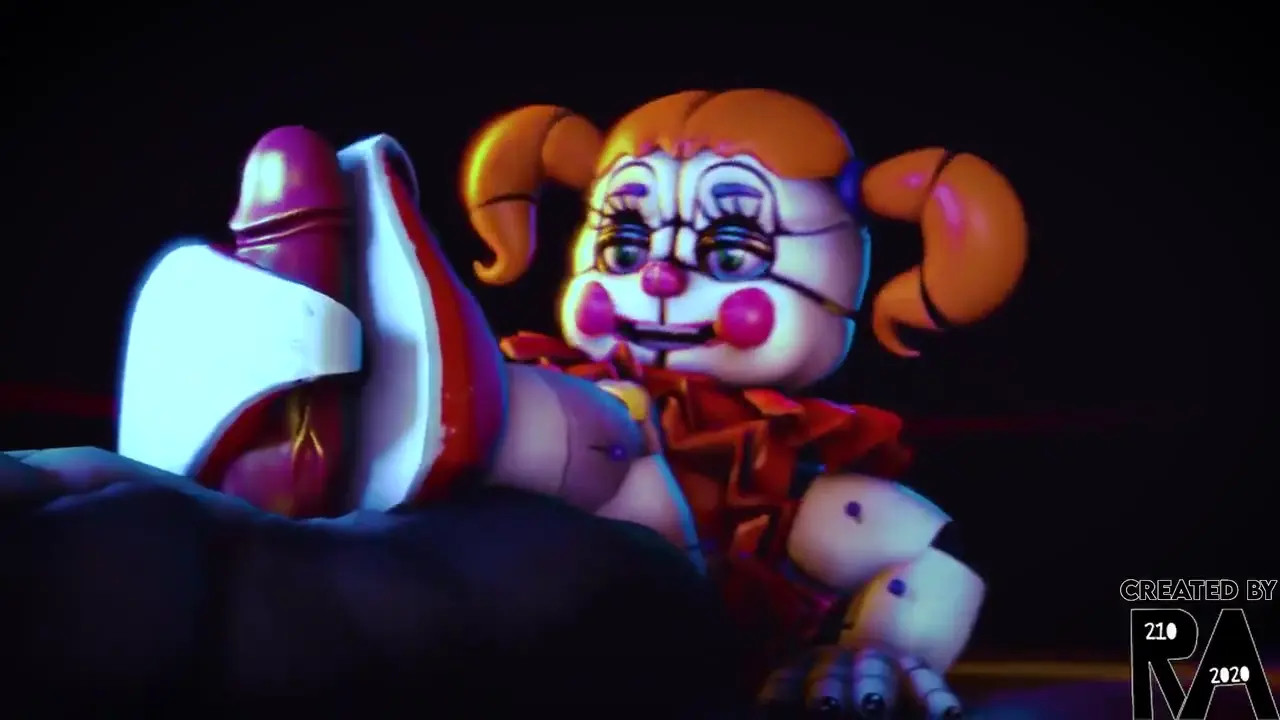 Circus Baby footjob