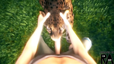 Cheetah Blowjob