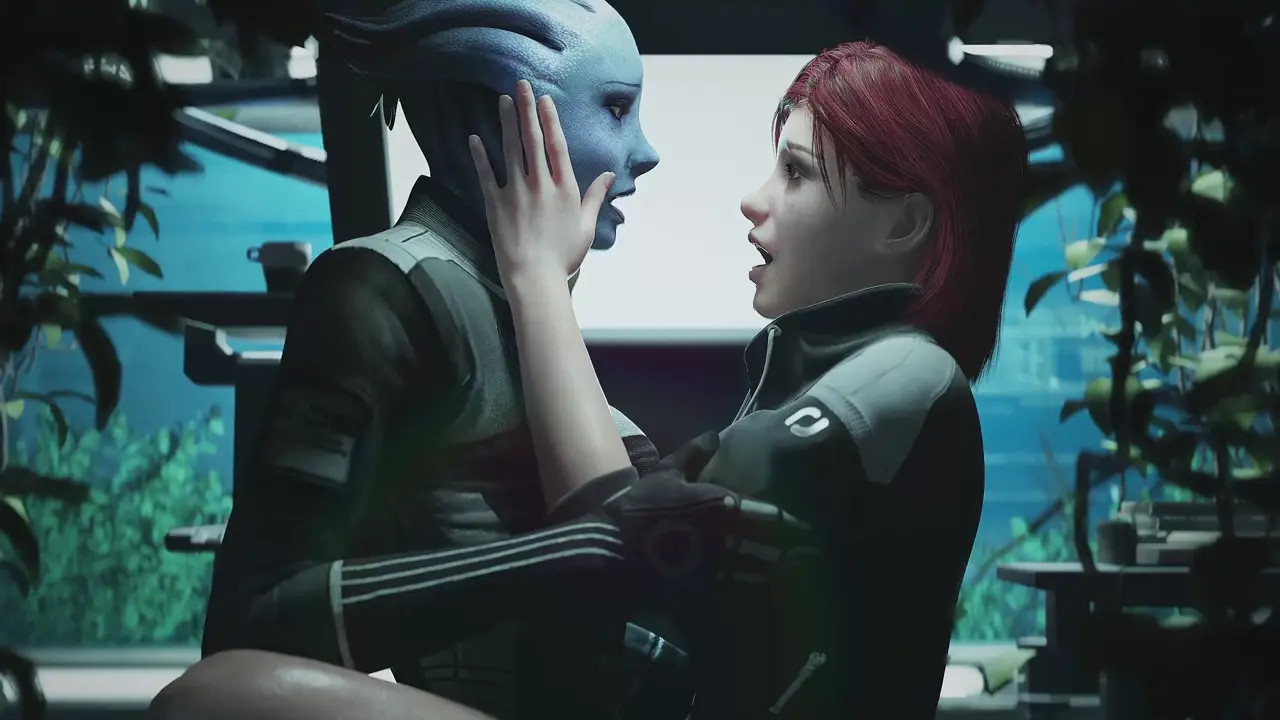 Shepard & Liara TS [All Variations]