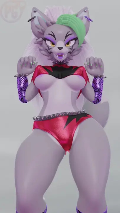 Roxy blender Animation (Clothed)