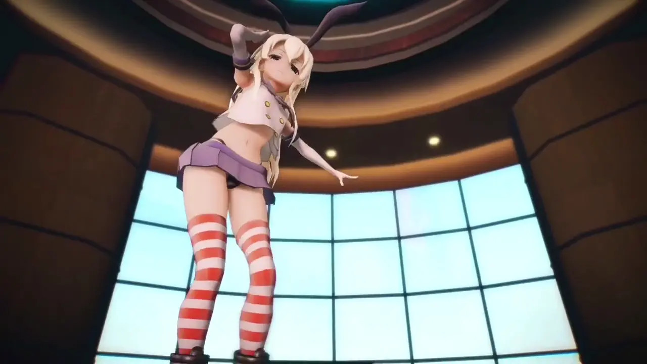 Shimakaze - Donut Hole [MMD R18] 000MMD