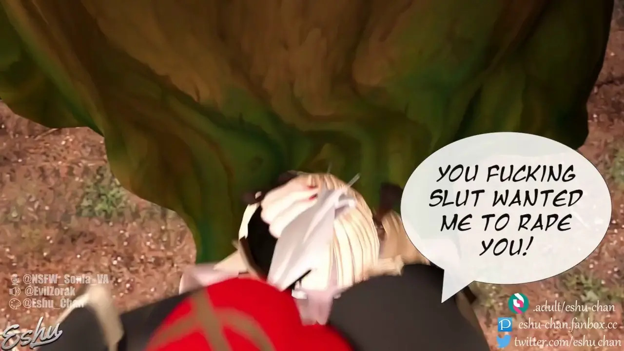 Dehya brutally fucks Elin (Genshin Impact)