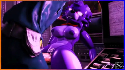 Night guard fucks Bonnie