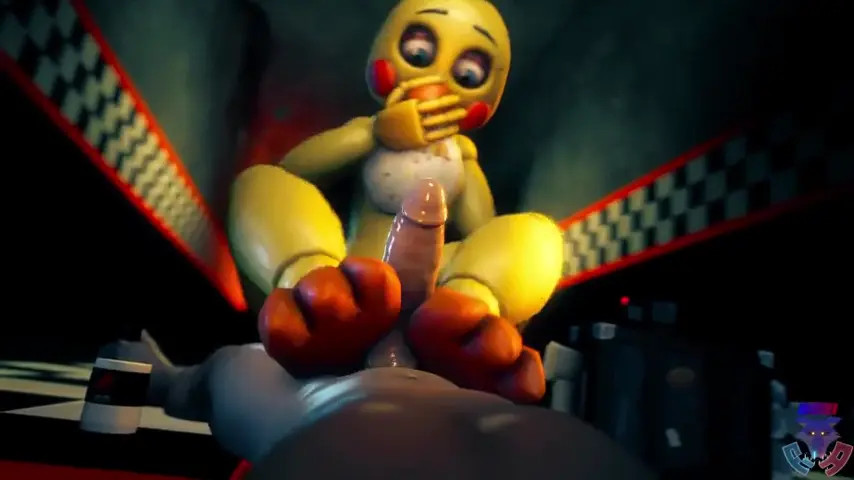Toy Chica Footjob 5