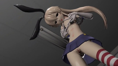 Shimakaze - Bass Knight [MMD R18] Dejoker22