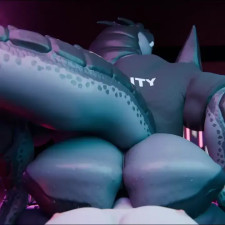 Power Bottom Gator Dominates Wolf