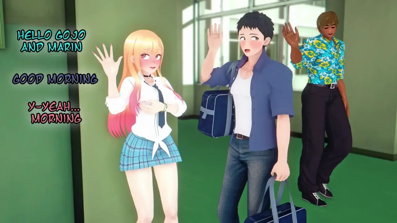 Marin Got "Black"Mailed [NylonKoi]