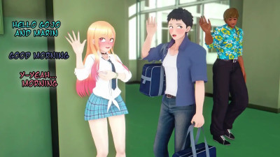 Marin Got "Black"Mailed [NylonKoi]