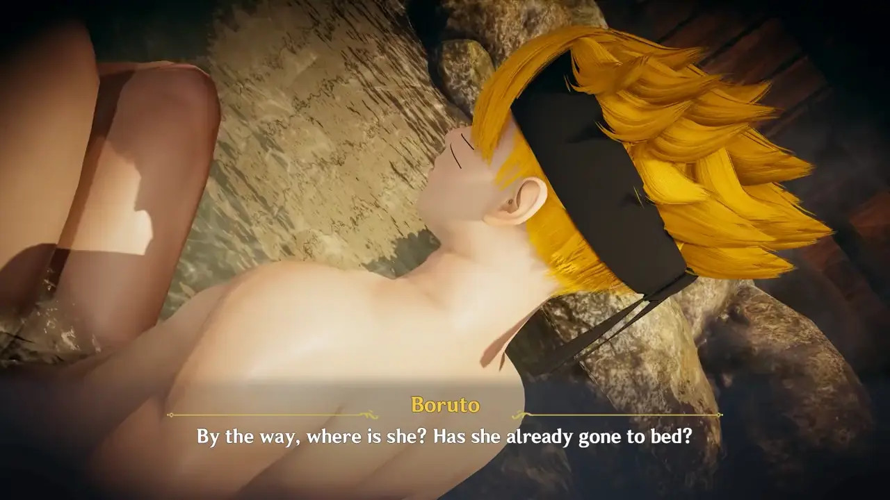 Hinata is relaxing in the Hot Springs [Two Life Studio]