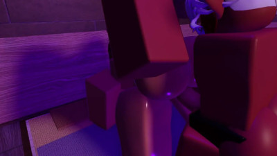 Roblox demon fucking a office baddie creampie