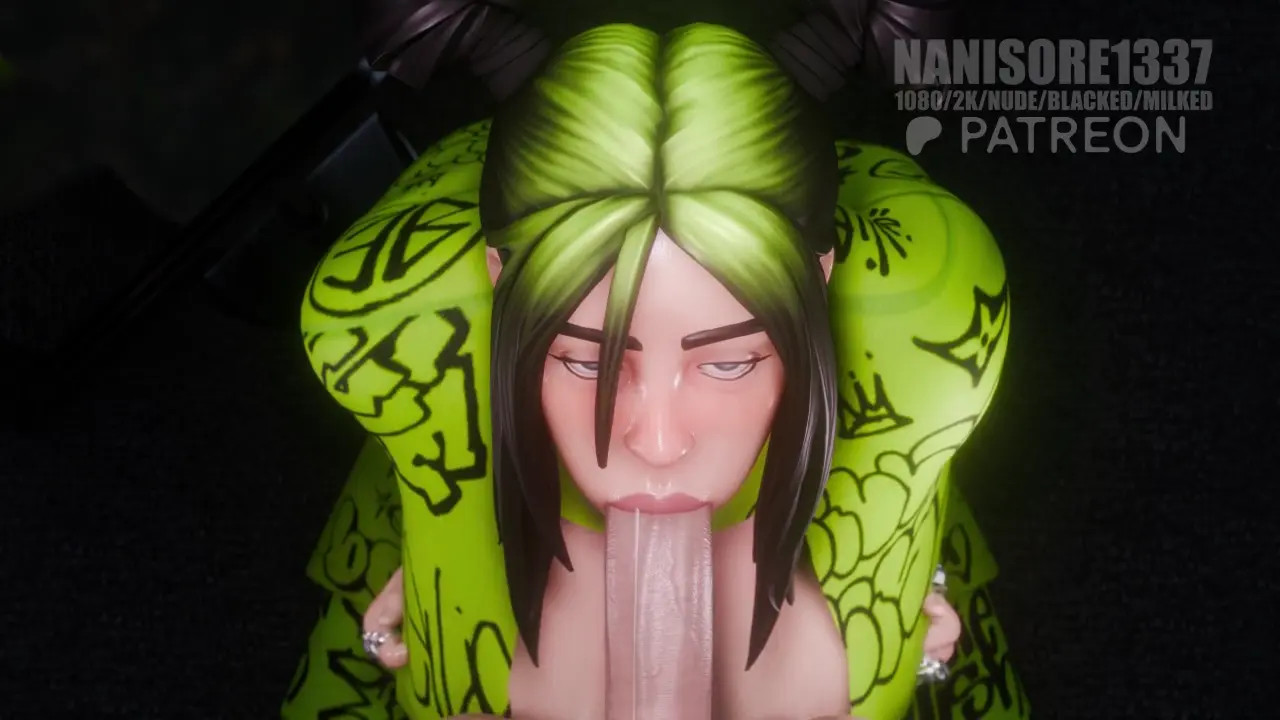 Billie Eilish Deepthroating Cock