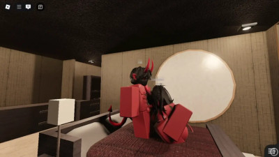 Fucking my demon girlfriend (Roblox)