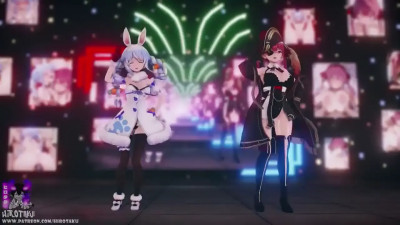 Usada Pekora - Marine Houshou【PekoMari Exercise Song】 Vtuber