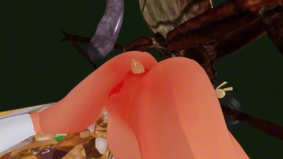 [HMV]-[INSECT] Fallen girls raped by a swarm of bugs