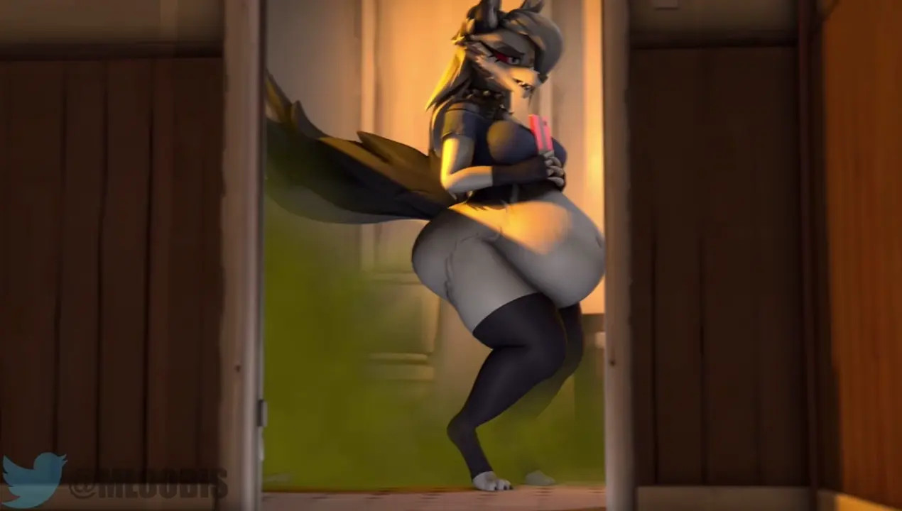 Loona farts out huge load! (By MoobsLoobs)