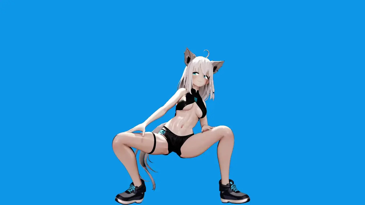 [HΔL] Holo Fubuki Iroha Exercise 1 (Unensored)