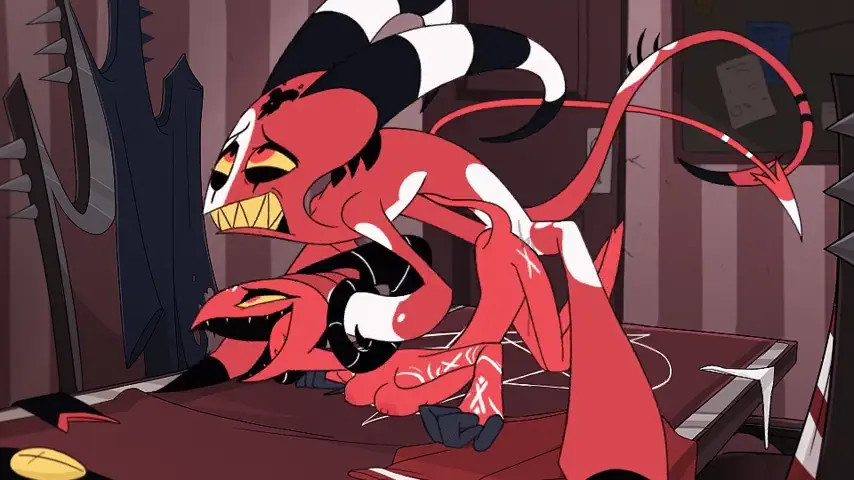 Barbie Wire and Blitzo Are Bonding [Maximussolini]