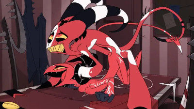 Barbie Wire and Blitzo Are Bonding [Maximussolini]