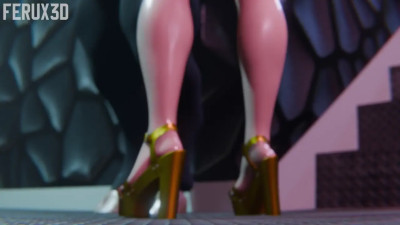 Emma Frost x Minotaurs (Ferux3D) (SOUND)