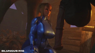 Samus in the Barn (Loop)