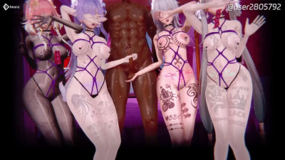 (QOS) wuthering wave NTR Sex Party