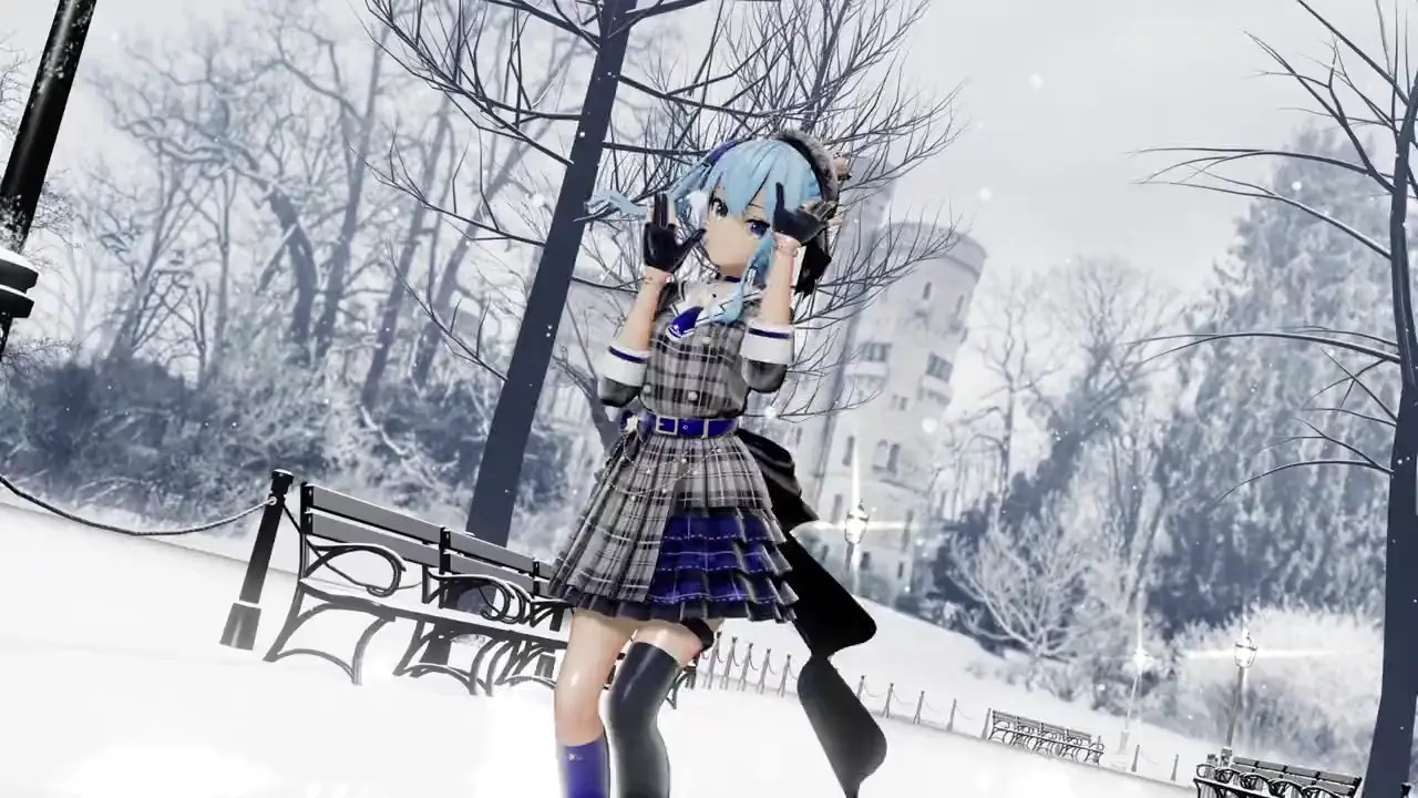 [MMD Hololive] Hoshimachi Suisei suki! yuki! honki magic!