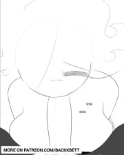 Claudia Sloppy Blowjob [Live 2D]