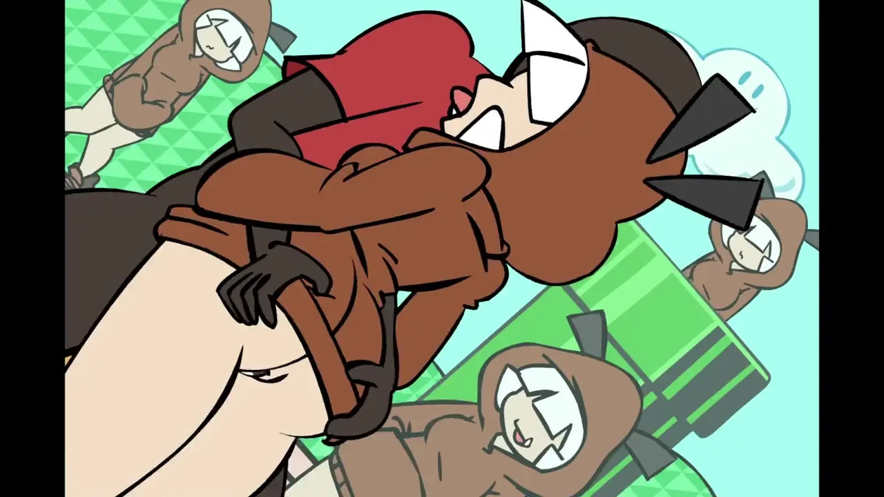 Minus8 Goomba Girl Animation (Black Cock)