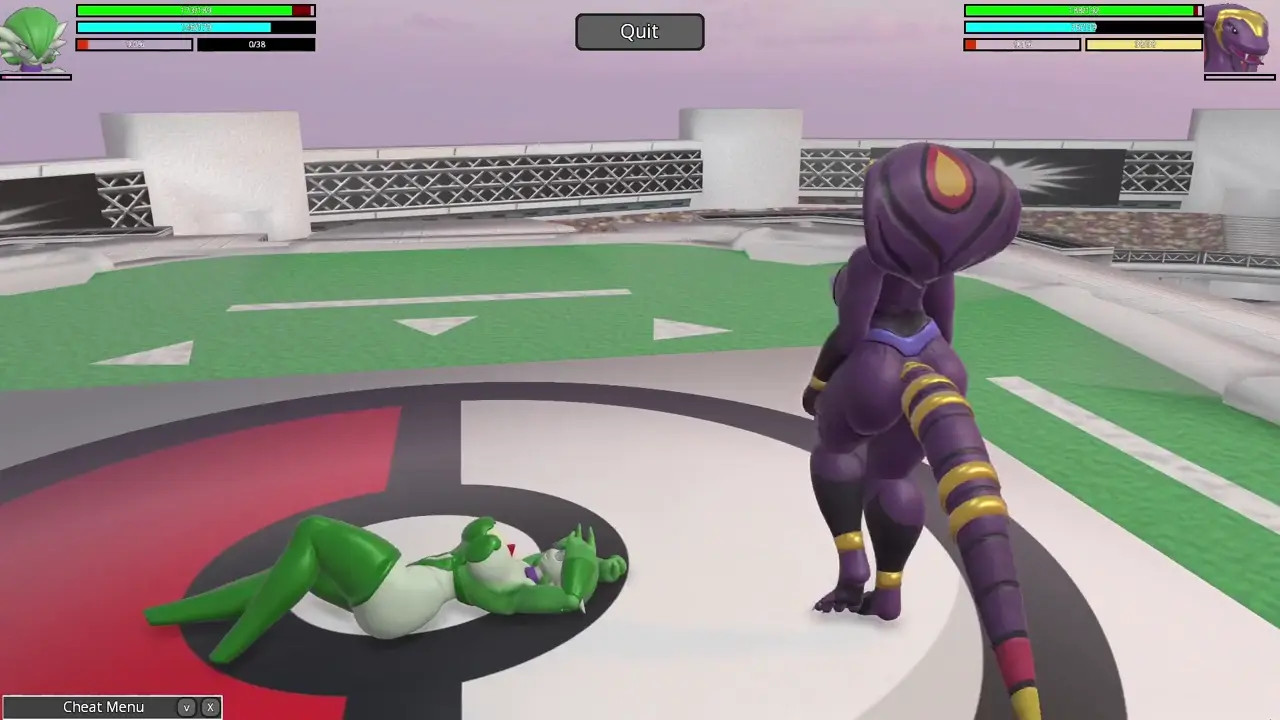 Gardevoir vs Arbok: Heroine Rumble 2 Pokemon