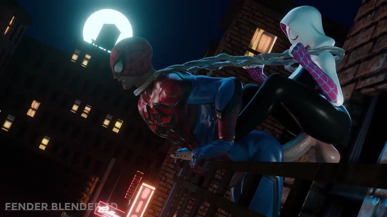 Gwen Rails Peter [FenderBlender3D][4K60FPS]