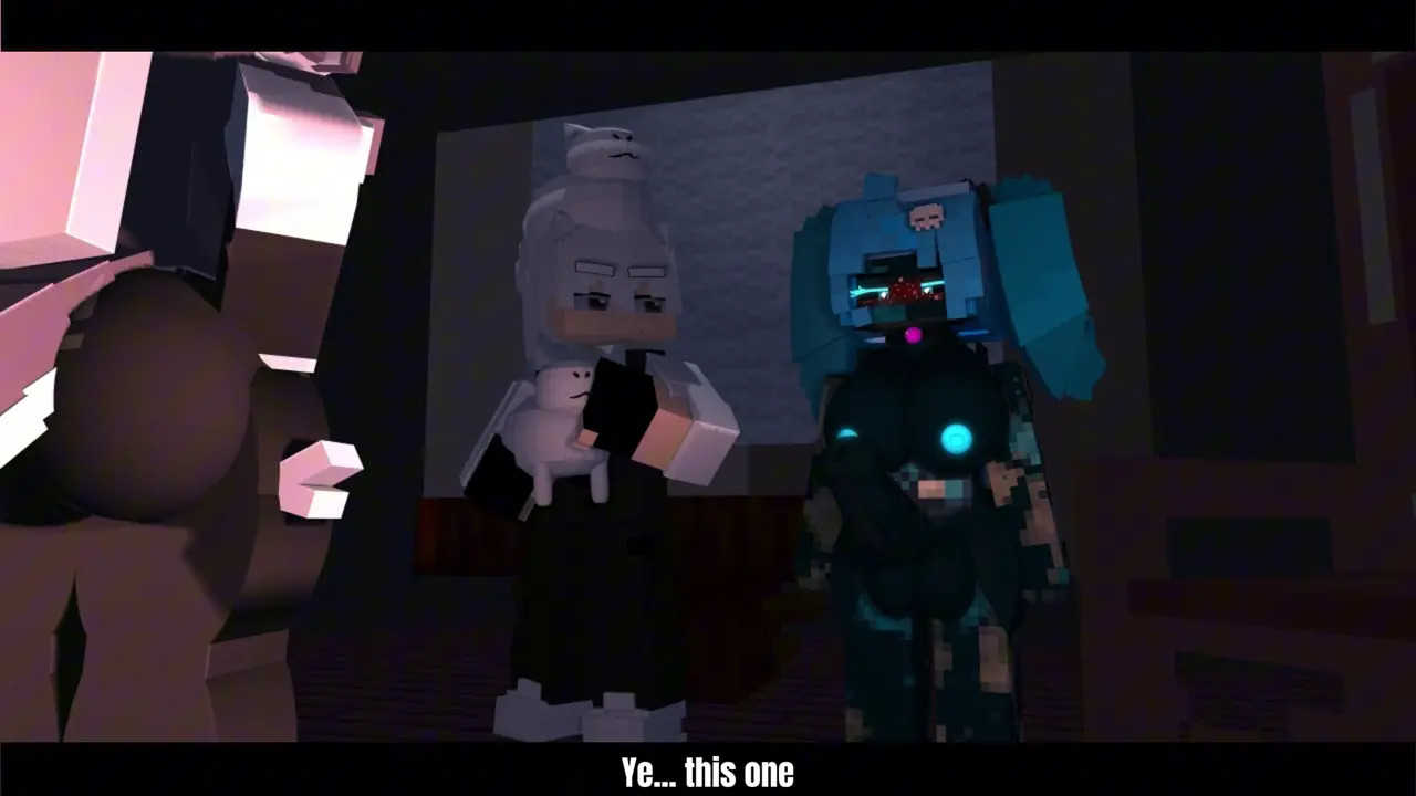 Loona Futa with Futa warden girl