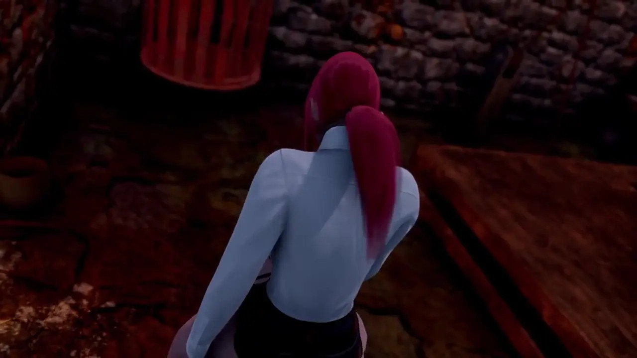 Futa Makima fuck small dick guy