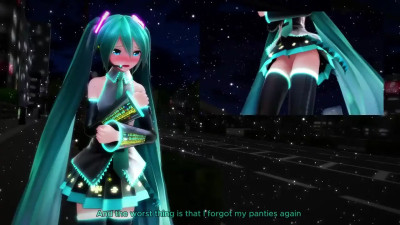 Hatsune miku sex in snow